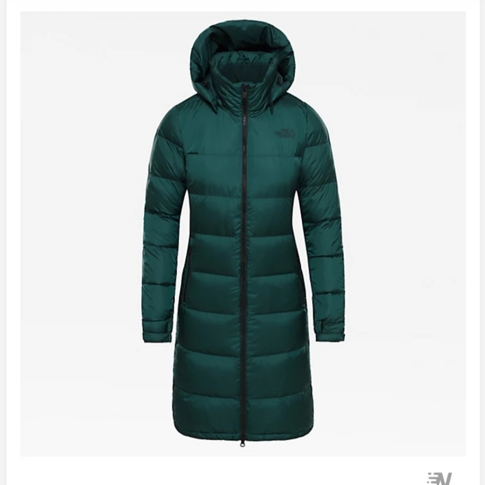 Ladies north face metropolis parka II sz large